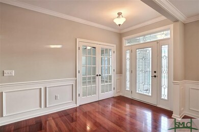 Foyer Entrance ~ Brazilian Cherry HardWood Floorin
