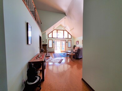 VIEW FROM THE FOYER
