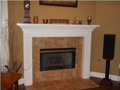 Fireplace closeup