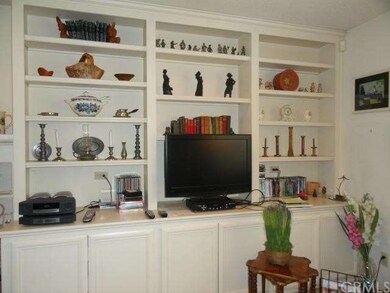 Wonderful built in cabinets & bookcases