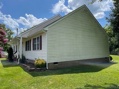 Right side of the house