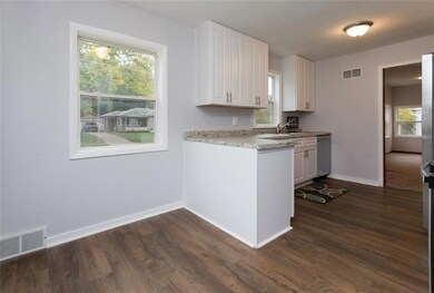 Dining area with 2 large windows!