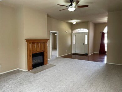 Family Room with Gas Log Fireplace