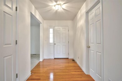 Bright front foyer leads to your front room, half 