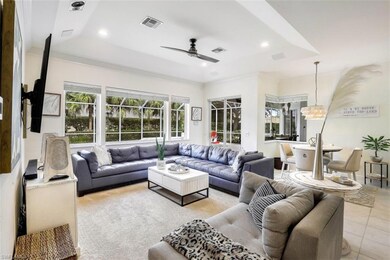 Generous size family room with eat in kitchen
