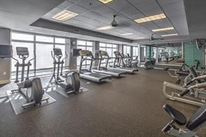 View of gym