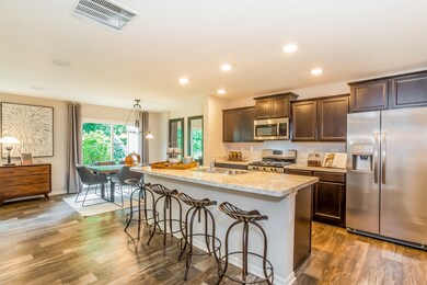 Model home pictured- features and options will var