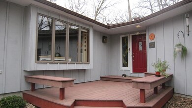 Front entry, composit deck.