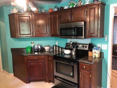 Stainless stove and microwave too!