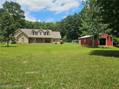 Front of home and shop building