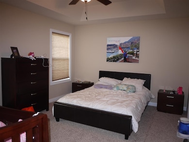 Master Bedroom suite has a master bath, walkin clo