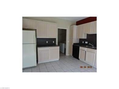 View 2 of the kitchen area with the Refrigerator