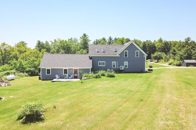 Rear of the home toward the Clark Rd
