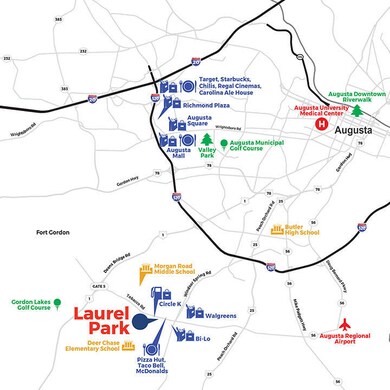 Laurel Park Map