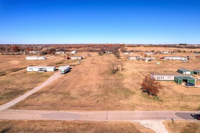 Aerial view with a rural view