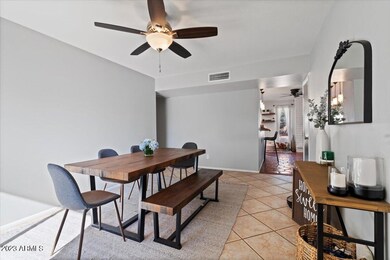 Large formal dining space