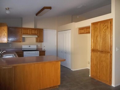 kitchen/laundry area