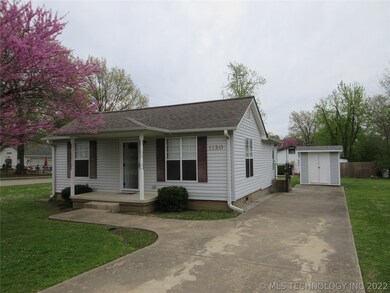 Corner lot. Concrete driveway. Storage Bldg. Large