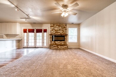 Living Room Fireplace view