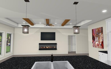 Kitchen to Living Room
