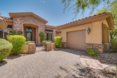 Gated Front Courtyard