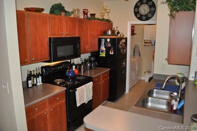 Photo of kitchen from when furnished
