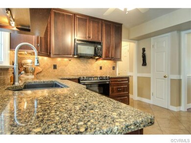 Gorgeous granite adorns your cabinets!