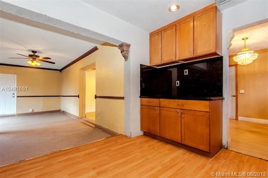 Granite counter tops and backsplash