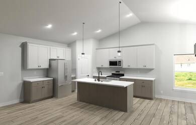 CH_Lot 32_Kendal 3 Car_Kitchen Rendering