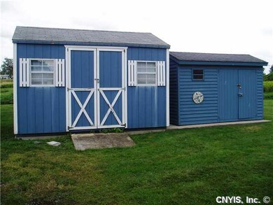 Shed. Two sheds provide you with plenty of storage
