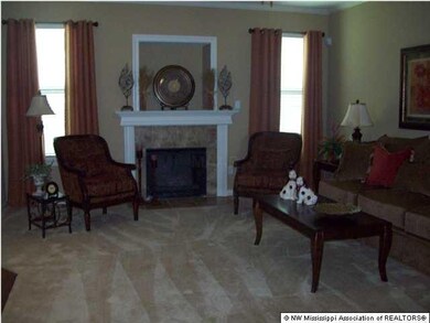 Lovely Family Room with Fireplace