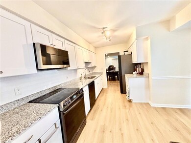 Big kitchen remodeled (2024) to include granite countertops and stainless-steel appliances (2024),