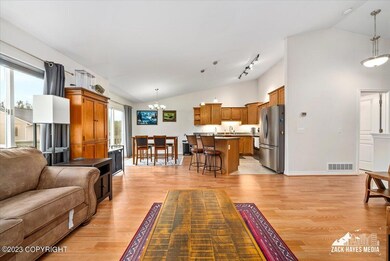 dining w balcony and kitchen