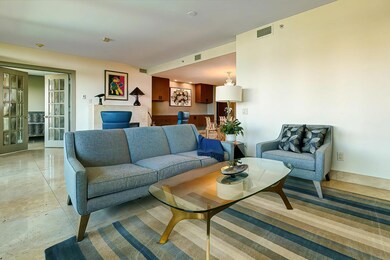 living room toward dining