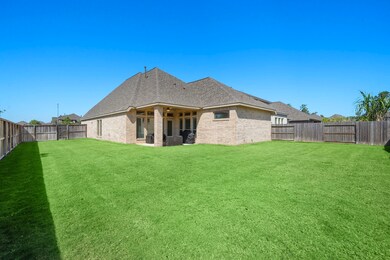 Oversized corner lot backyard providing plenty of
