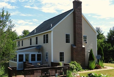 Enjoy the breeze on the back deck.