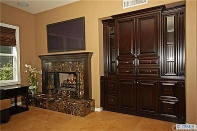 Family Room Custom Built-ins and Fireplace