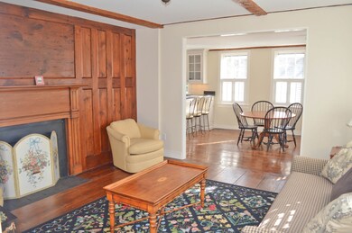 Living Room with Fireplace