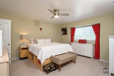 Owner's room with walk in closet