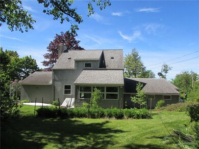Sunroom on back of the home...