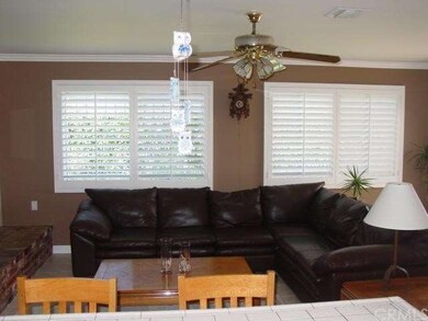view of family room from kitchen