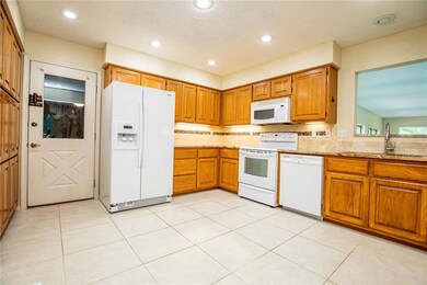 Kitchen entering from living room.