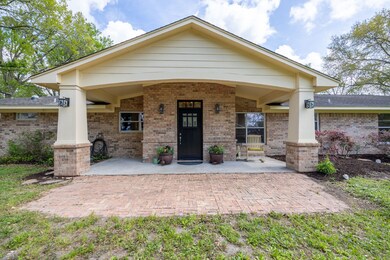 New brick and new hardie plank replaced the exterior completely when the additions were performed. Looks brand new!