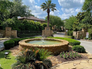 View of property's community featuring fence