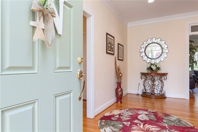Welcoming foyer. This home is move in ready and boasts 9' ceilings and an open and airy vibe!