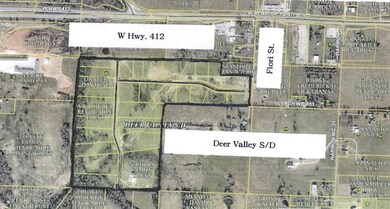 Aerial Plat of Subdivision