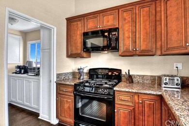 View of kitchen along with 'butler's pantry' off k