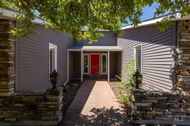 Doorway to property