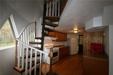 Staircase to the bedroom on 2nd floor