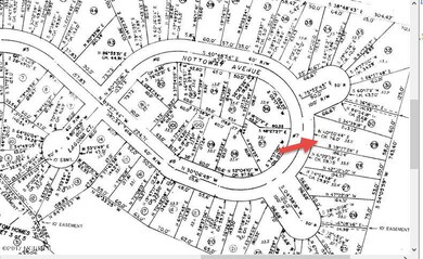Plat pointing out lot